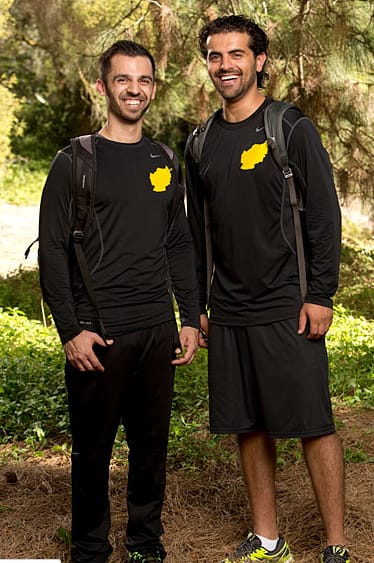Leo Temory and Jamal Zadran