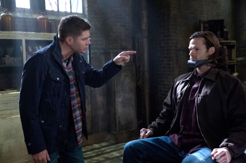 Pointing His Finger