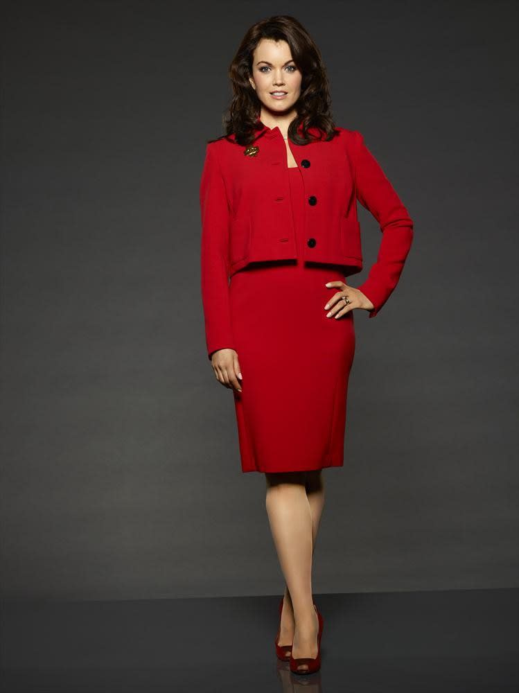 Mellie in Red