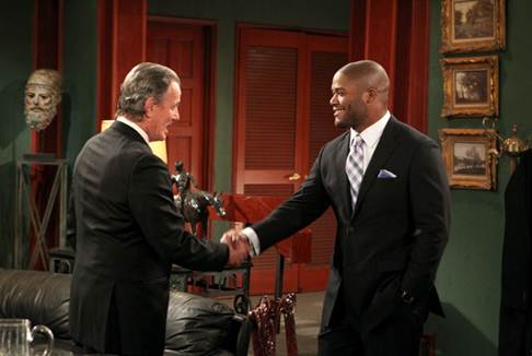Michael Robinson Appears on The Young and the Restless