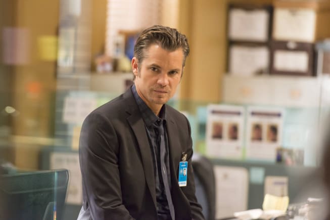 Raylan in the Office