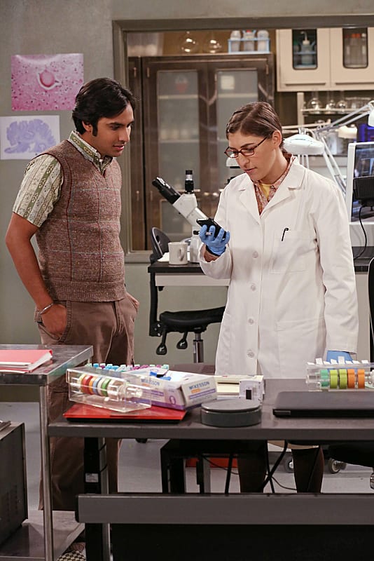 Amy Helps Raj