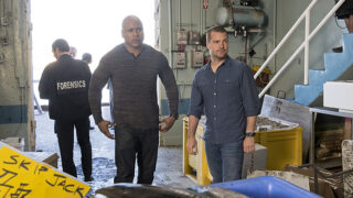 Sam and Callen at the Fish Market