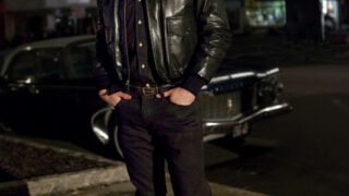 Damon in Leather