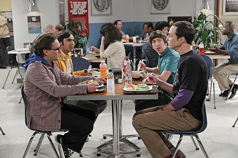 Lunch with the Big Bang Theory Bunch