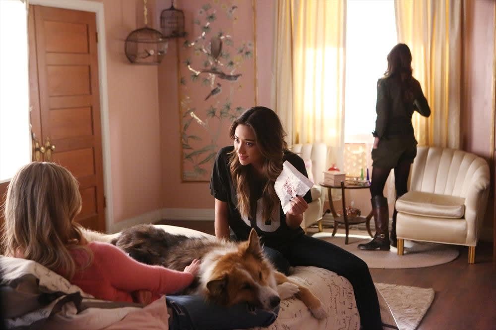 Emily Shoves Evidence at Ali