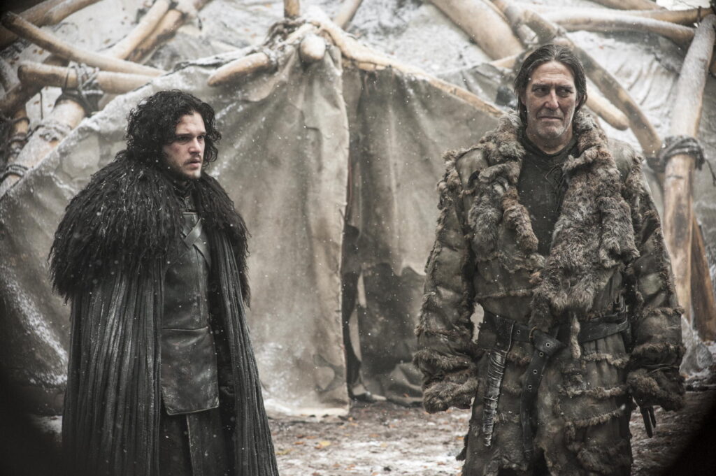 Jon Snow and Mance
