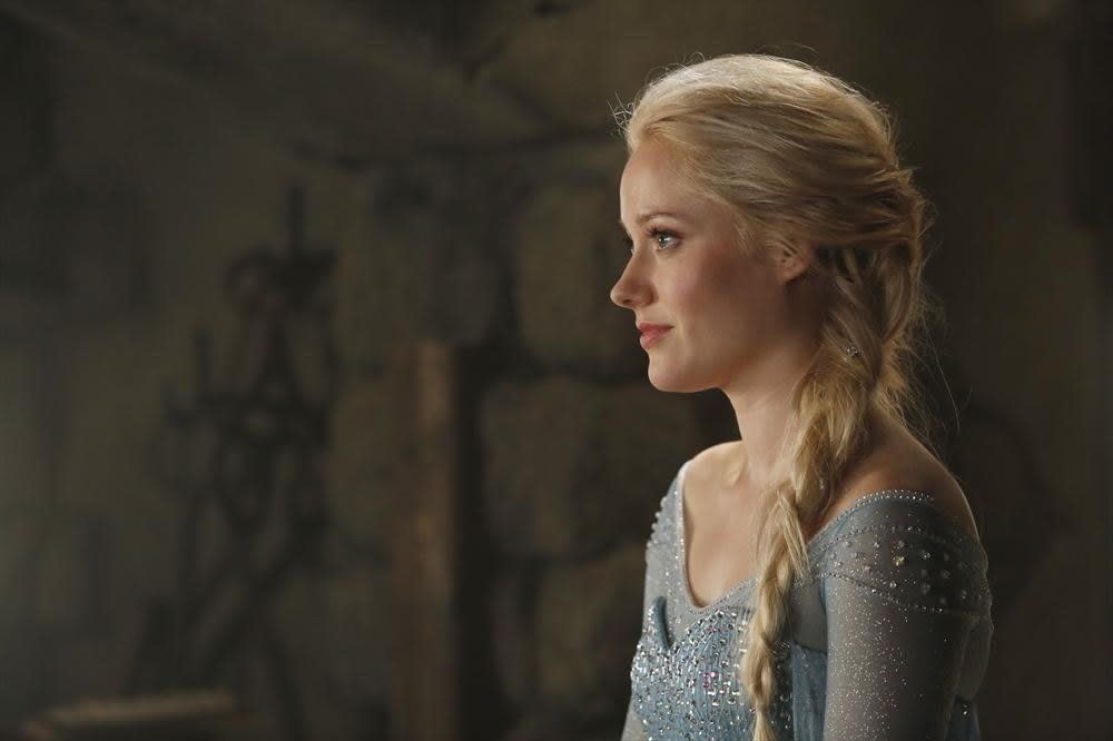 Elsa on the Once Upon a Time