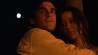 Simon and River at the stake