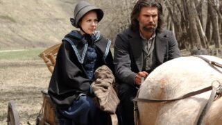 Cullen and his wife - Hell on Wheels Season 4 Episode 2