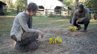 Melissa McBride and Chad Coleman in The Walking Dead