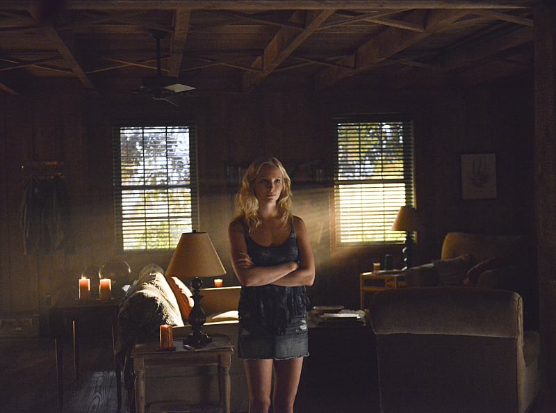 Frustrated Caroline Forbes - The Vampire Diaries Season 6 Episode 2