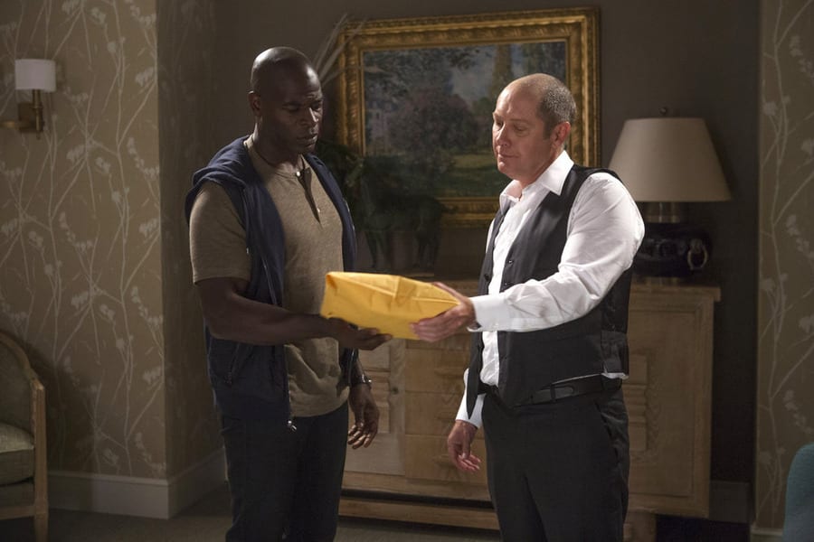 Red Meets Dembe - The Blacklist Season 2 Episode 1