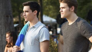 Liam and Stefan at the Swimming Hole - The Vampire Diaries