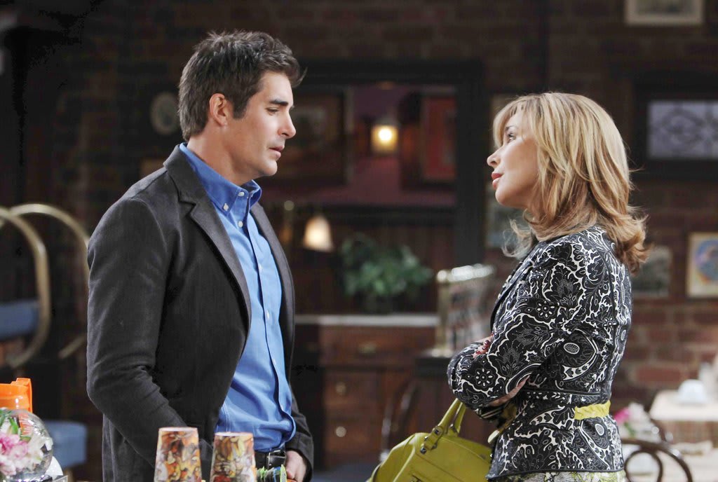 Rafe Warns Kate - Days of Our Lives
