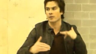 The Vampire Diaries Set Scoop: Ian Somerhalder on Bamon, Boys & Beyond