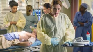 April, Showered with Bad News  - Grey's Anatomy Season 11 Episode 9