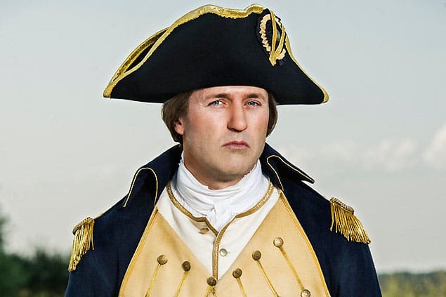Jason O&rsquo;Mara as George Washington - Sons of Liberty