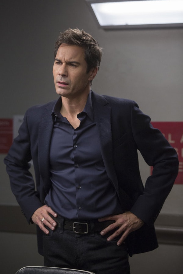 Eric McCormack as Andrew Devlin - The Mysteries of Laura Season 1 Episode 16