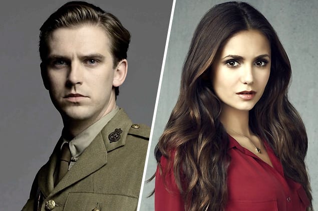 Matthew Crawley (Downton Abbey) and Elena Gilbert (The Vampire Diaries)