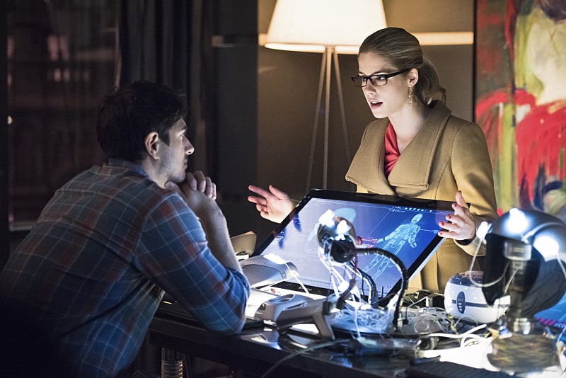 Pleading with Ray - Arrow Season 3 Episode 15