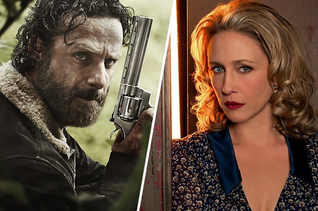 Rick Grimes (Walking Dead) and Norma Bates (Bates Motel)