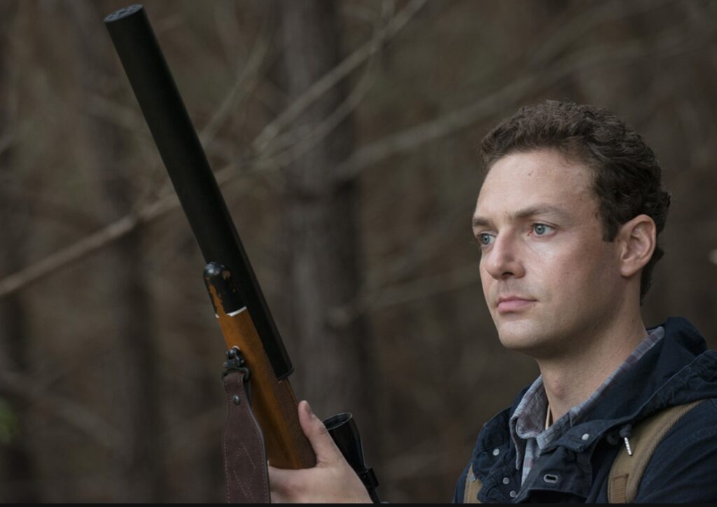 Aaron with a Gun - The Walking Dead Season 5 Episode 13