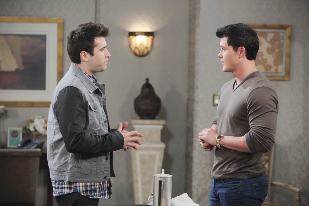 Paul Presses Sonny - Days of Our Lives