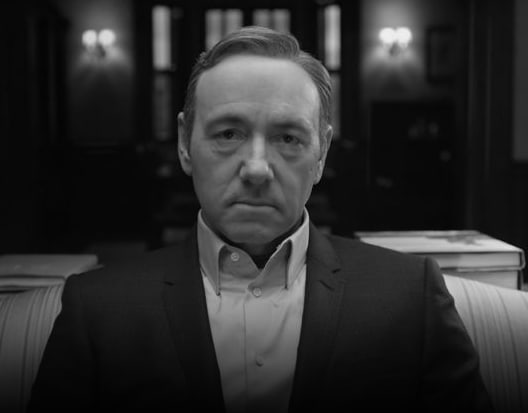 Kevin Spacey in House of Cards