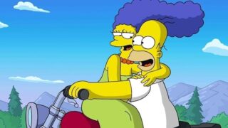 Homer and Marge