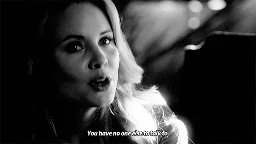 She isn't afraid of Klaus