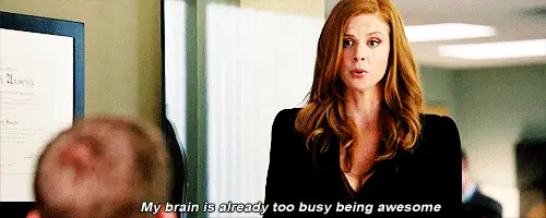 That Time She was Too Busy Being Awesome