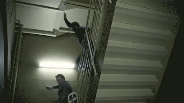 Best Action Hero Moment - Jackson Jumps Stairs