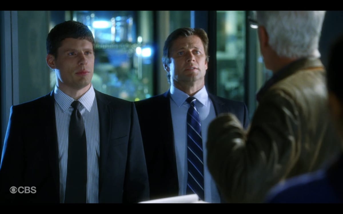 Matt Lauria and Grant Show as Agents Pratt and McQuaid - 