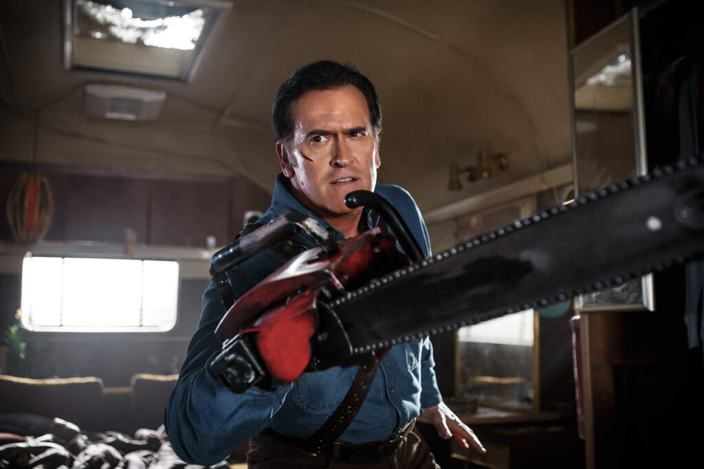Ash with Chainsaw - Ash vs Evil Dead