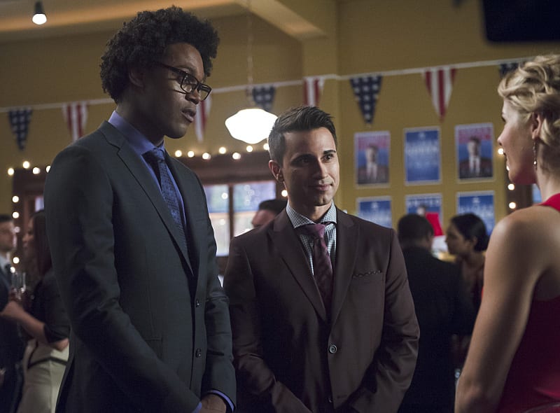 Curtis and Friend - Arrow Season 4 Episode 9