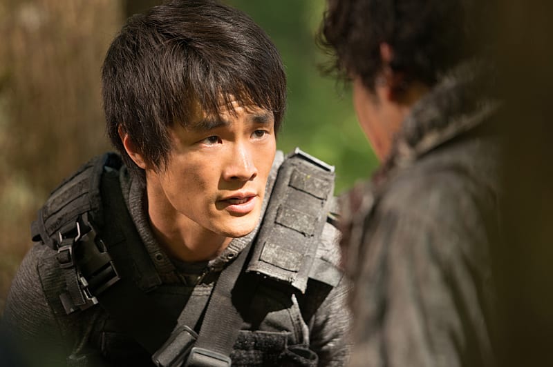 Monty Talks to Bellamy - The 100 Season 3 Episode 2