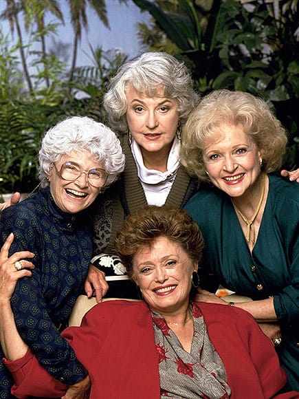 The Golden Girls: Blanche, Rose, Dorothy, & Sophia