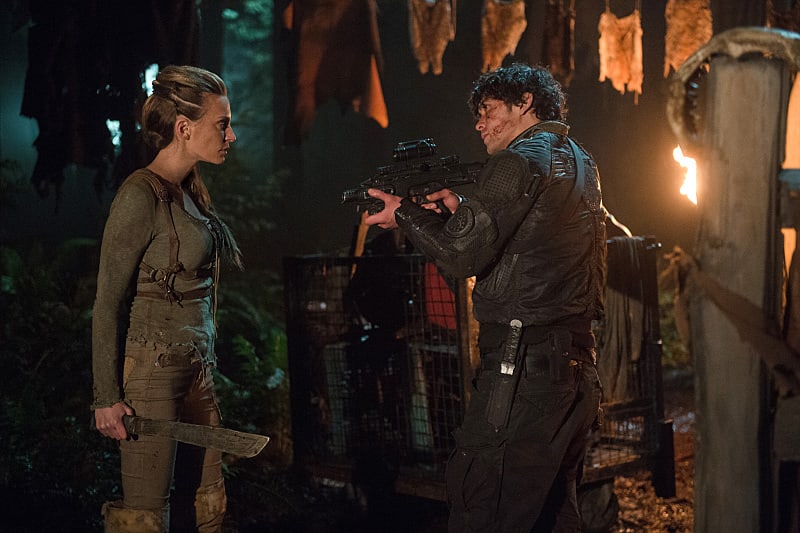 Bellamy vs. Niylah? - The 100 Season 3 Episode 11