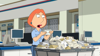 Surprised Lois - Family Guy Season 14 Episode 17
