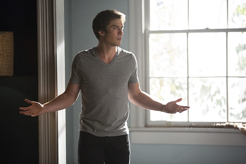 What, Damon Worry? - The Vampire Diaries Season 7 Episode 4