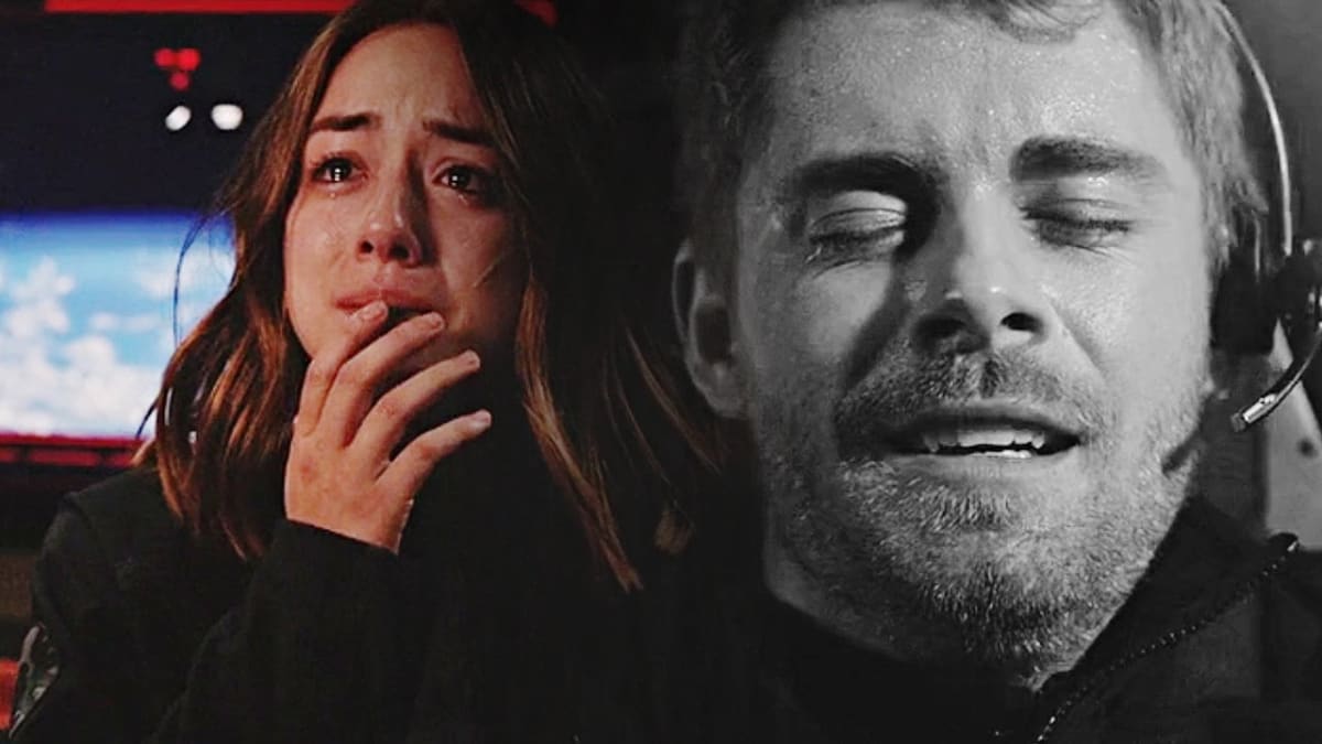 Lincoln Saying Goodbye to Daisy on Agents of SHIELD