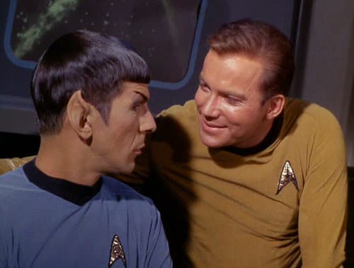 Capitão Kirk e Sr. Spock - Star Trek