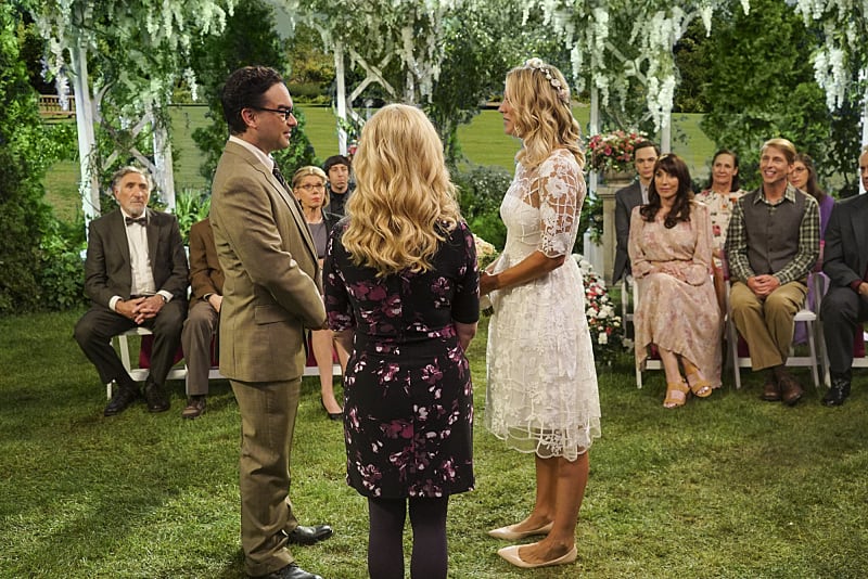 I now pronounce you husband and wife...