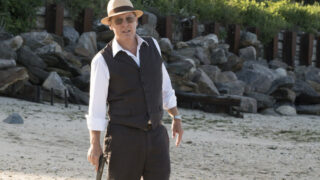 Red takes a stroll on the beach - The Blacklist Season 4 Episode 1