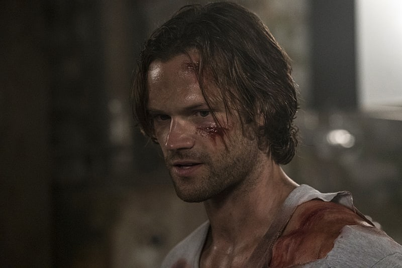 Sam is a bloody mess - Supernatural Season 12 Episode 2