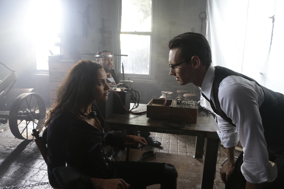 Tabitha Tied Down - Gotham Season 3 Episode 10