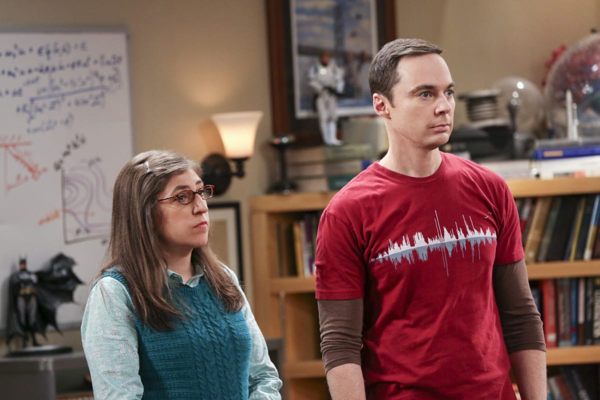 Amy and Sheldon are Still Reeling From That Trip - The Big Bang Theory Season 10 Episode 12