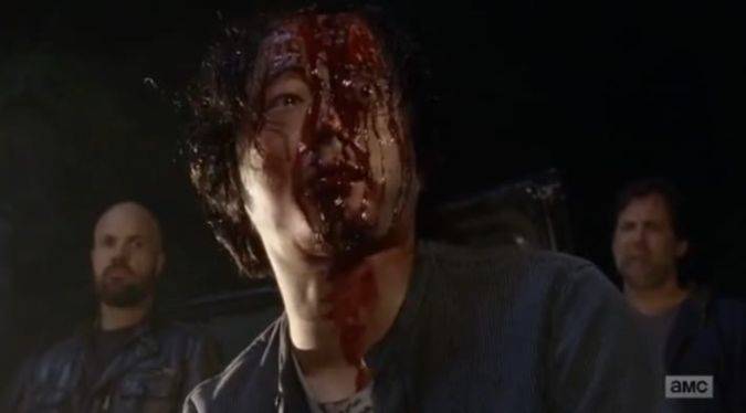 The Walking Dead Negan Kills Season Premiere Scene