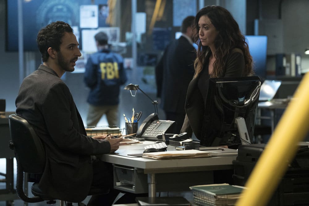 Aram talks with Samar - The Blacklist Season 4 Episode 14